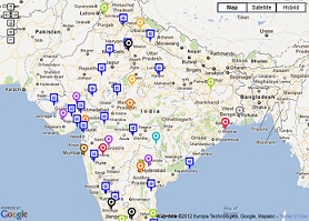 Interactive Indicorps project map